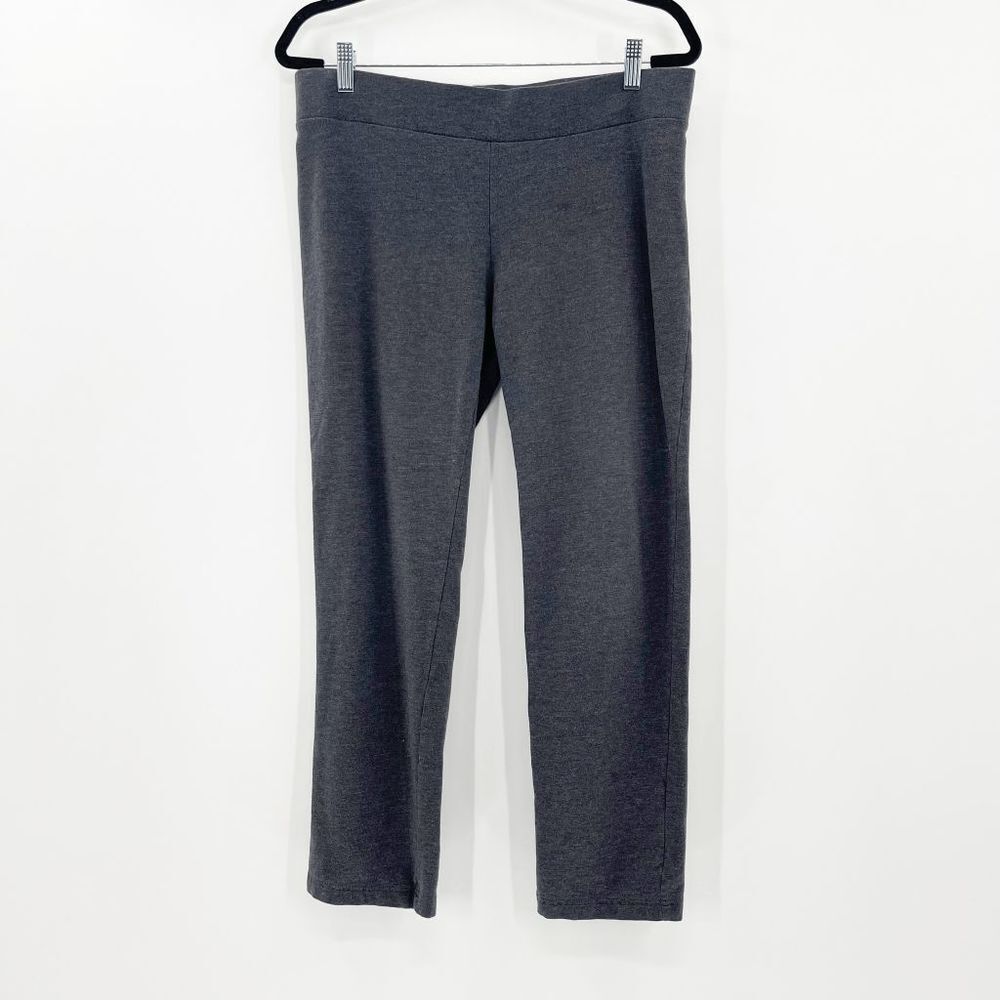 Purejill Mid Rise Leggings Women's Size M‎ Gray Pull On Stretch Ankle